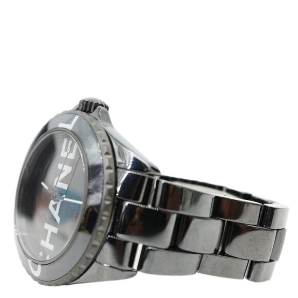 Chanel  J12 Wanted de Ceramic Stainless Steel Automatic Watch Black 38mm - Picture 12 of 13